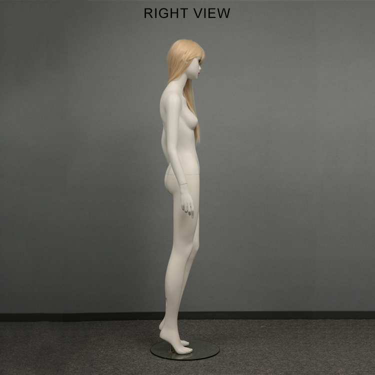 Fashion Female Mannequin Full Body Window Display Retail Full Body Mannequin With Hair