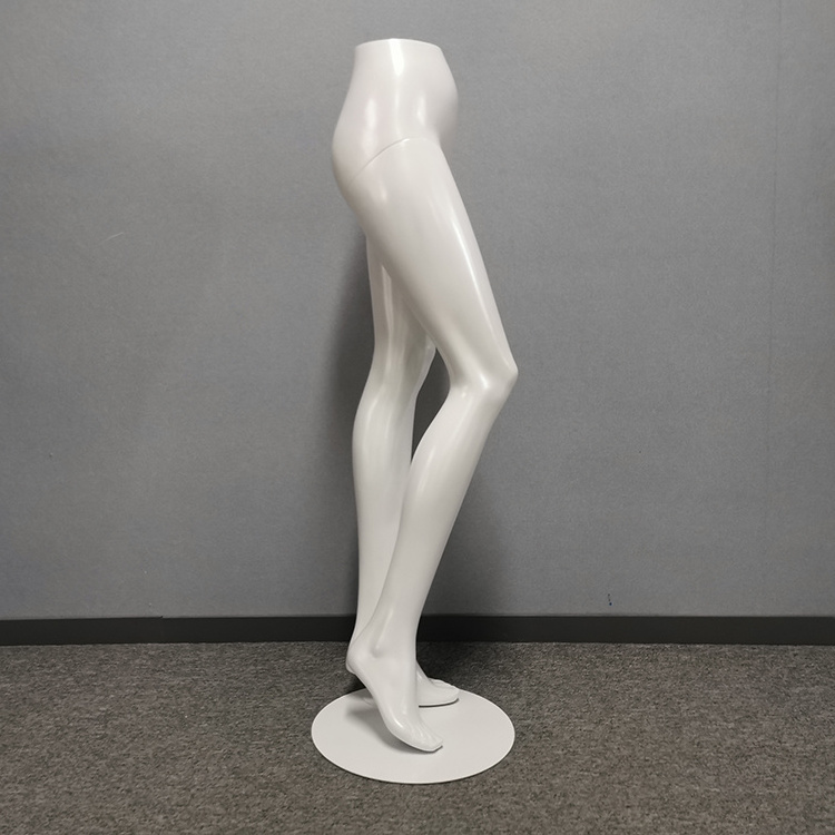 Model Pants Display Commercial Female Standing Half Body Leg Mannequin Custom for Adults 63.5cm 115cm 21cm 85cm FRP