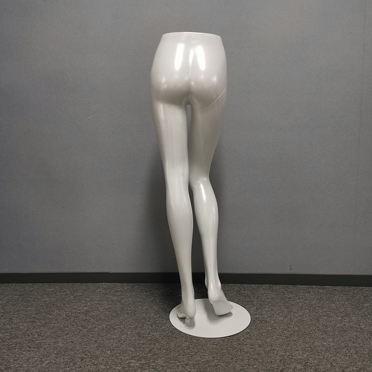 Model Pants Display Commercial Female Standing Half Body Leg Mannequin Custom for Adults 63.5cm 115cm 21cm 85cm FRP