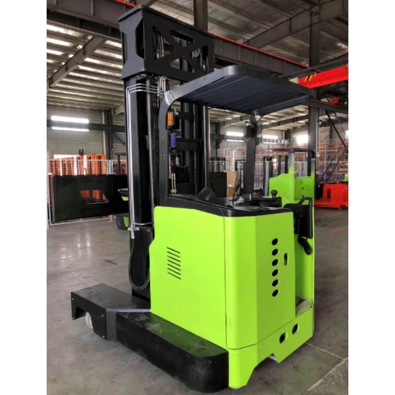 side loader 1.5t 2.5t Electric Side Loader Truck 4 way battery reach forklift  for long material