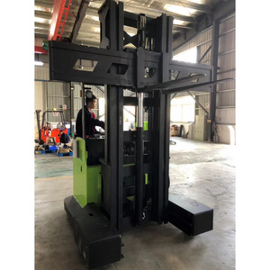 side loader 1.5t 2.5t Electric Side Loader Truck 4 way battery reach forklift  for long material