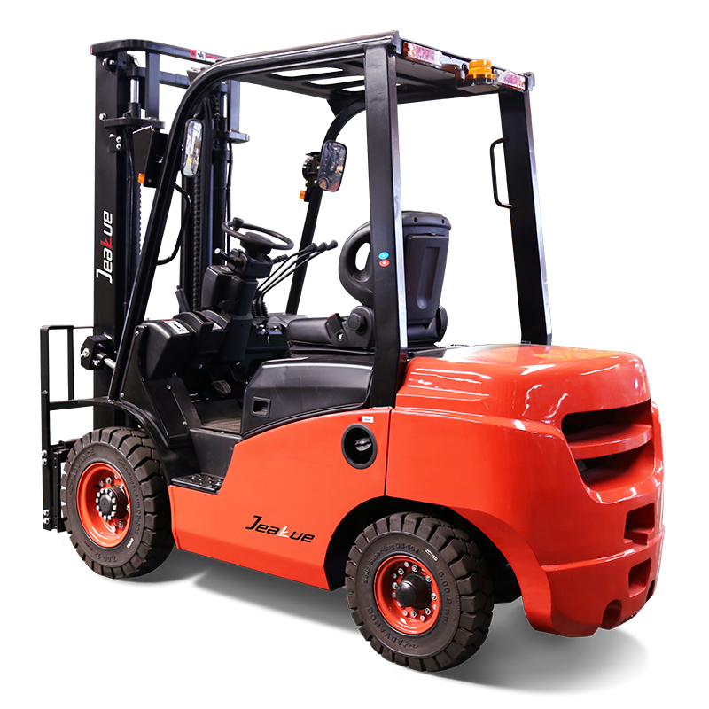 JEAKUE Forklift Handling Equipment 2T 2.5T 3T 3.5T forklift 3 ton Diesel Forklift Empilhadeira