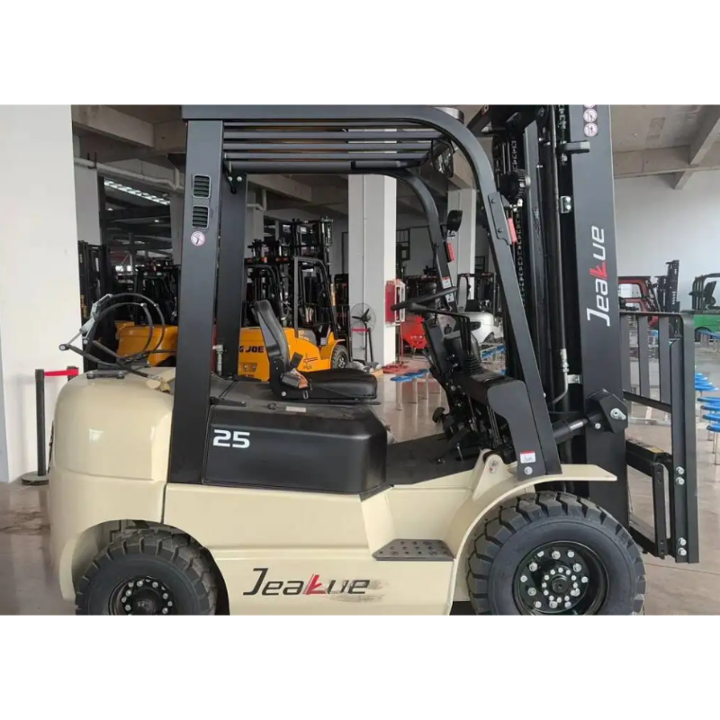 Japanese engine carretilla elevadora 2.5- 5ton propane gasoline LPG forklift with Cushion tires