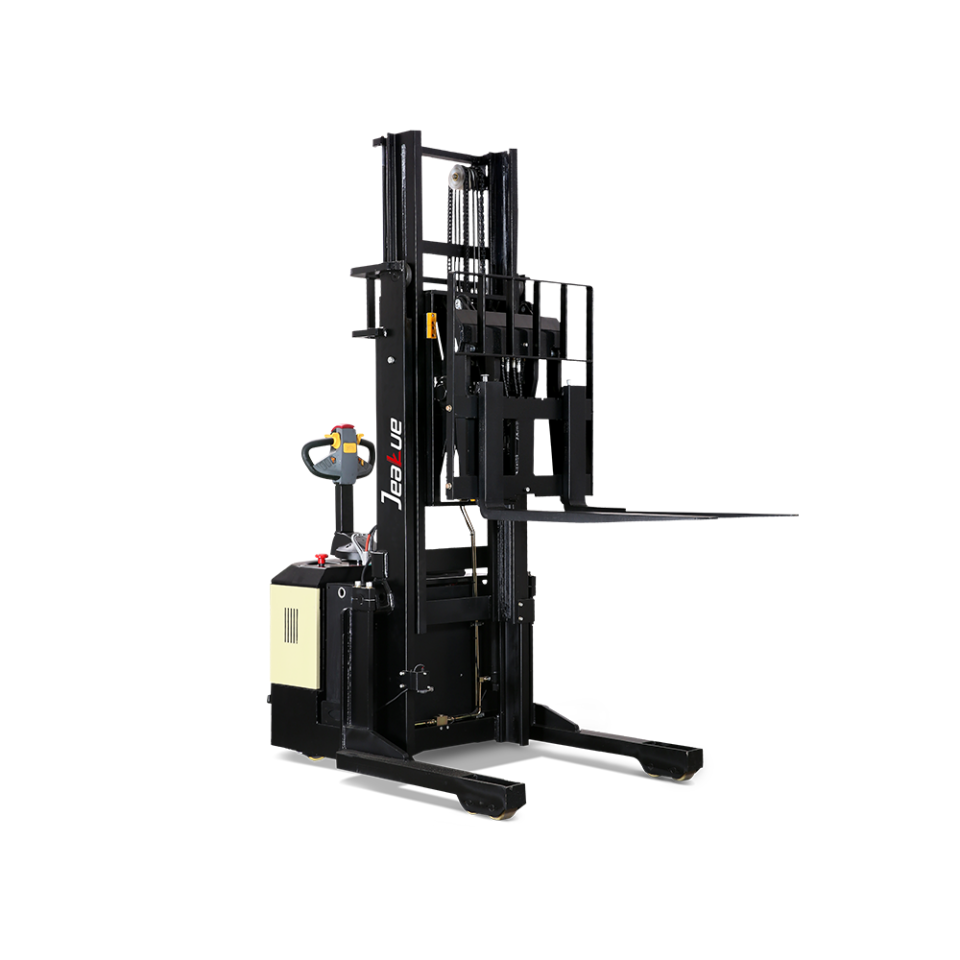 1.5T Lifting Height 3m-6m Fork Reach Stacker self loading stacker