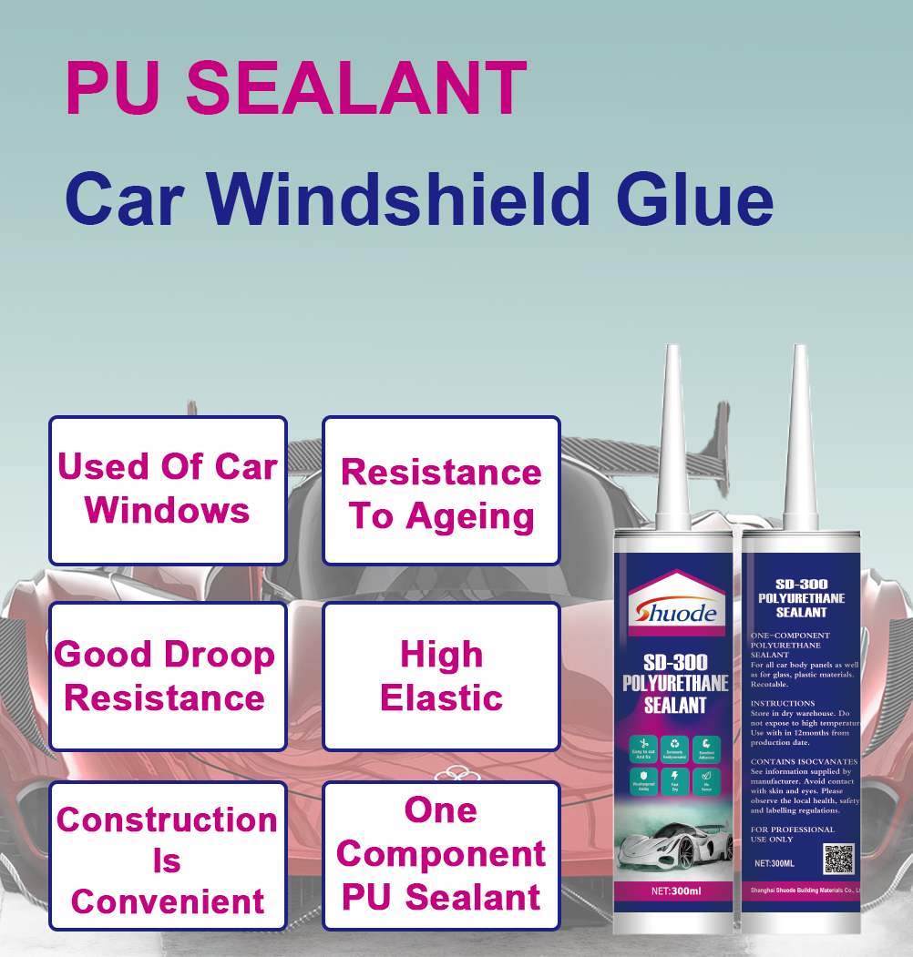 Fast curing polyurethane windshield installation sealant Glue Adhesive