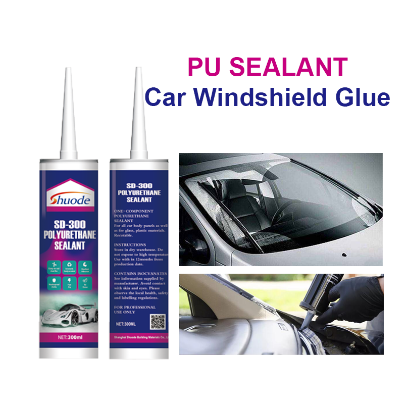 SD-300 UV Resistance Primer-Less Auto Glass Repair Glue PU Sealant Adhesive