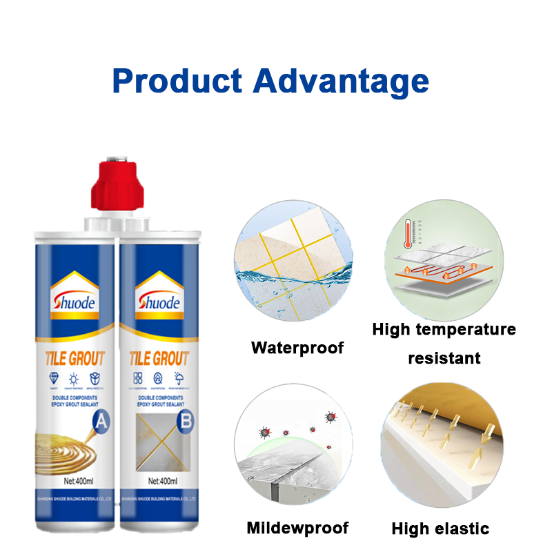 For wall and floor Gap filling sealant beauty ceramic tile epoxy resin glue sealant adhesive