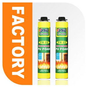 Fireproof closed cell insulation spray pu foam for building material