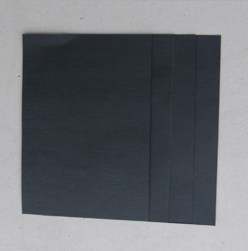 Matte tube packaging A4 black paper 110g high stiffness raw cardstock black kraft paper roll parchment core black chart paper