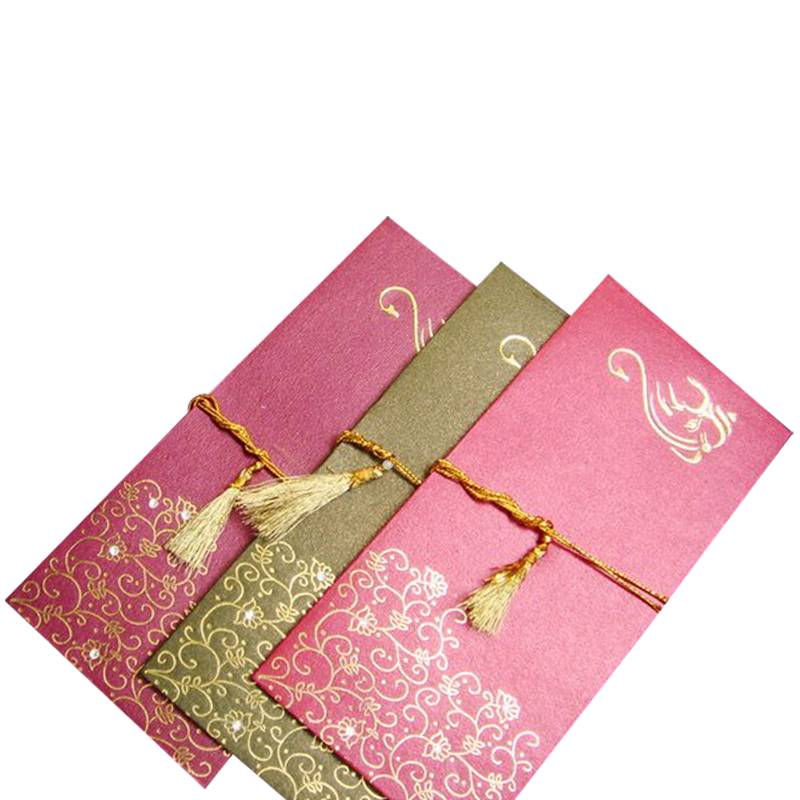 Factory direct supply red packet ang pow special paper envelopes chinese new year red packet