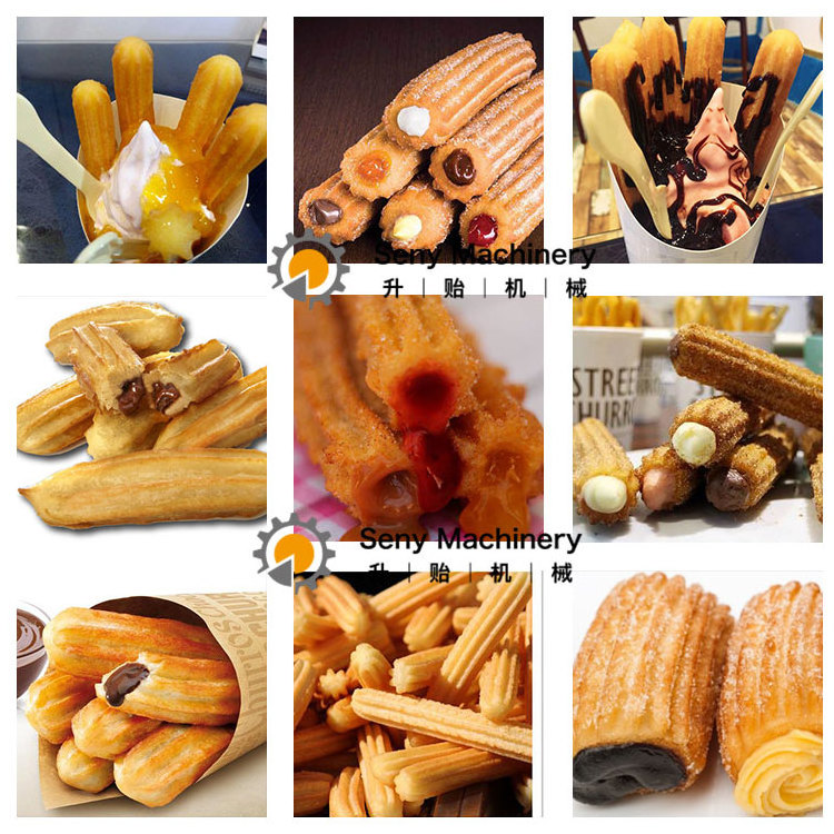 Seny Multi function automatic encrusting machine for spanish churros tamales encrusting making machine