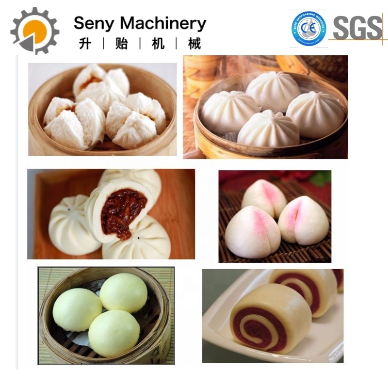 Multi function Healthy Chinese Snacks Frozen Bao Steamed Buns Machine