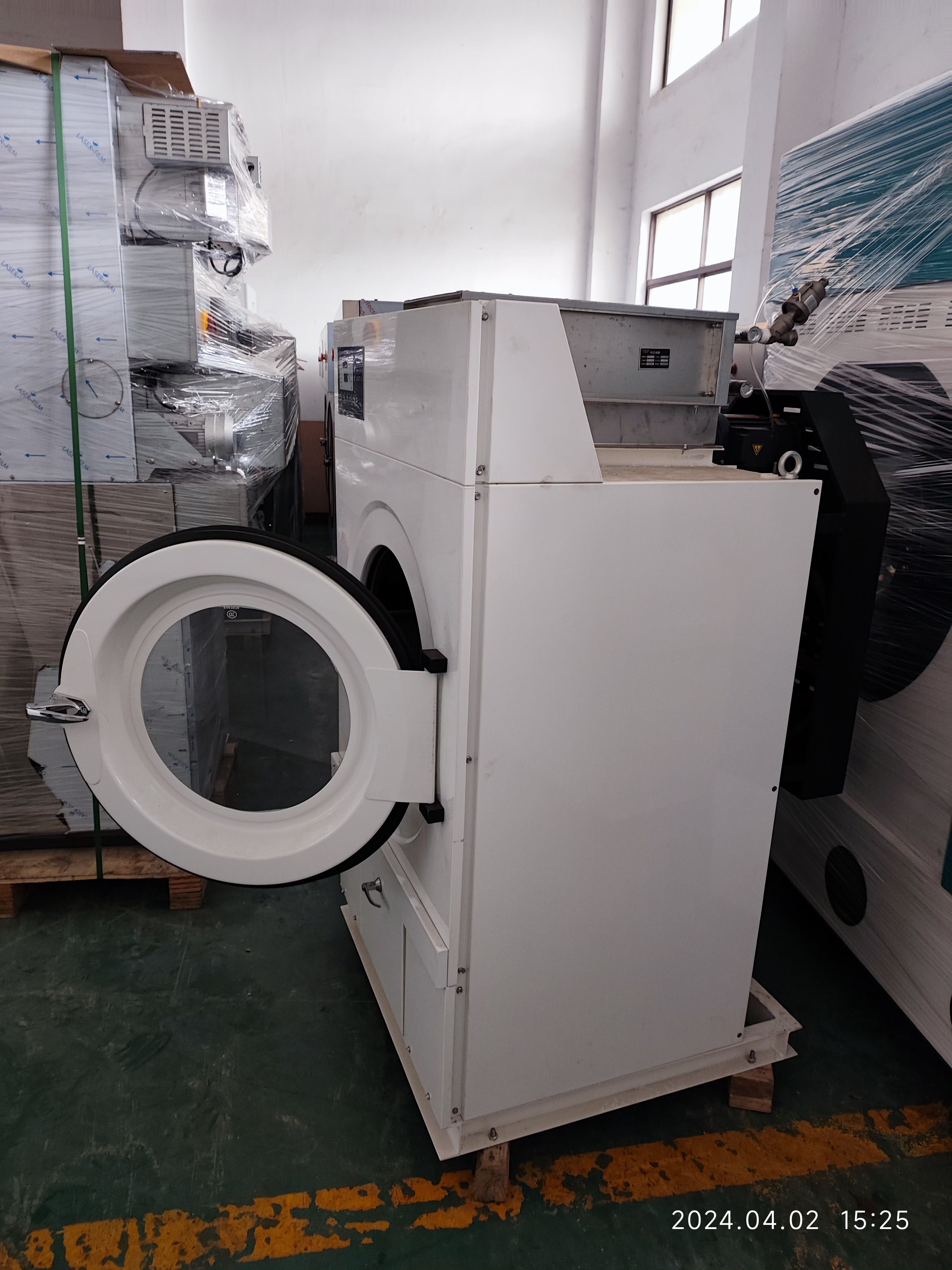 High-performance Commercial Hotel Hospital Industrial Washing Machine Automatic 100kg for Ironing Dryer Electric Stainless Steel