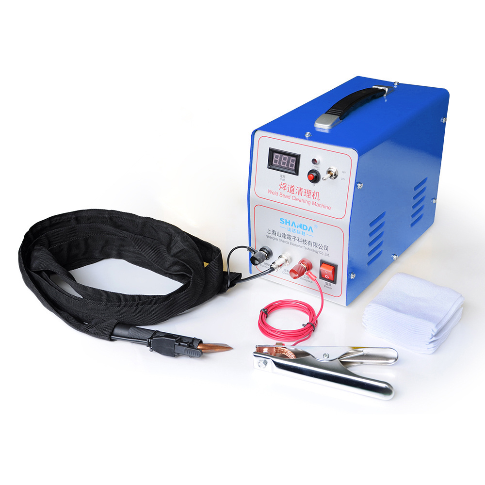 factory best selling stainless steel weld cleaning machine stainless steel tig arc welding bead washing machine