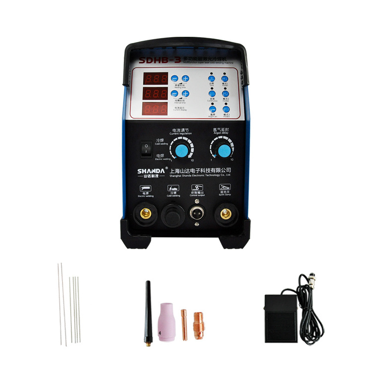 High precision molds repair handheld laser welding machine ac dc tig welder copper wires cold welding machines SDHB-3 220V