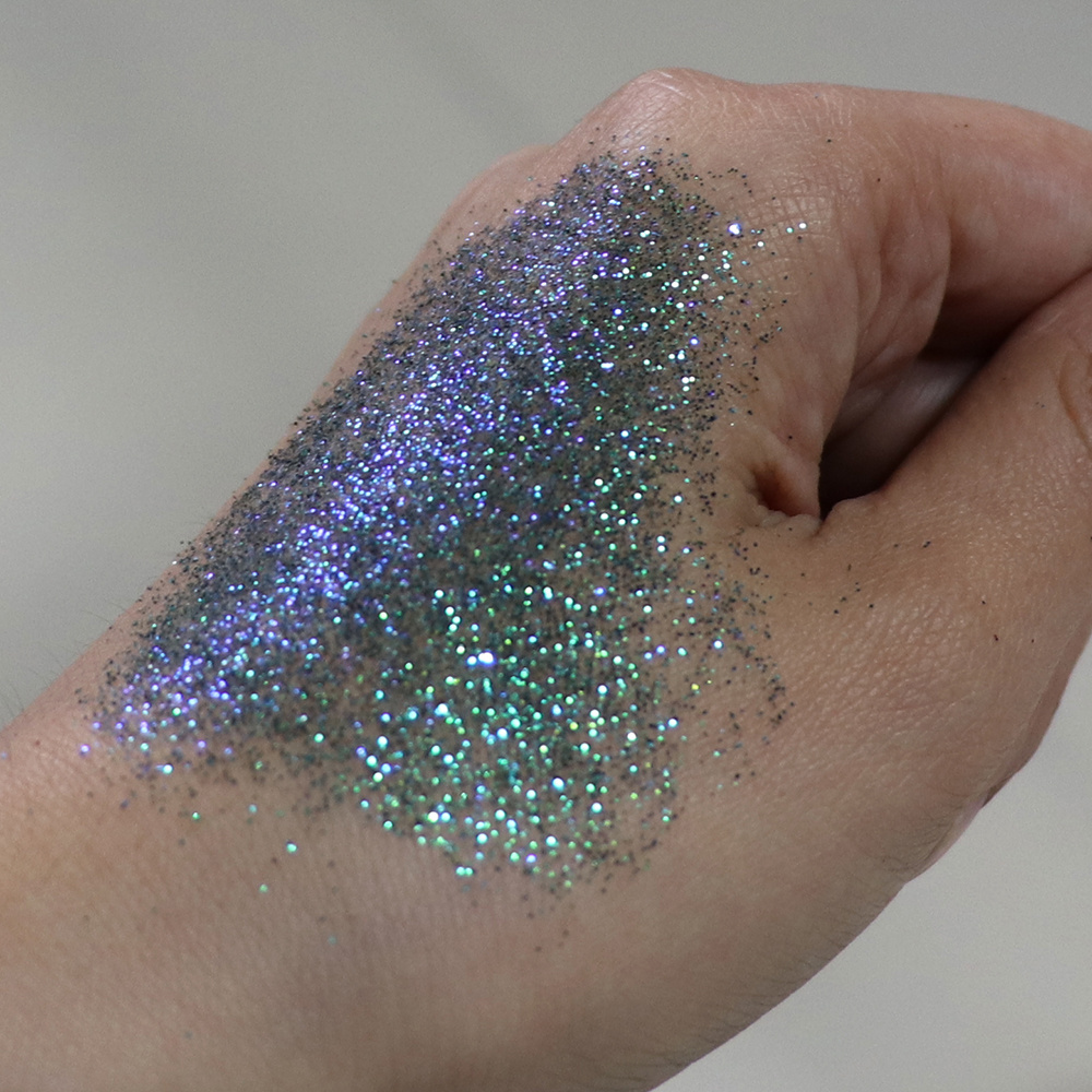 High Grade Holographic Rainbow Glitter Bulk Cosmetic Grade Eye Face Body Glitter for Nail Art Decoration