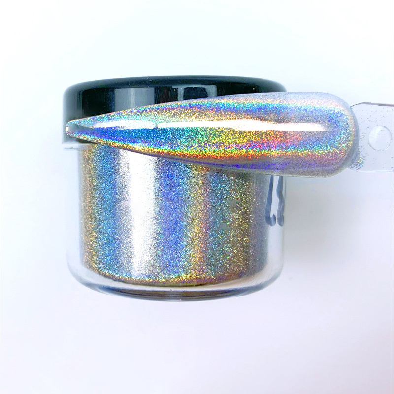 luster dust pigment powder Super Sparkle Holographic Laser effect pigment car paint or nArt