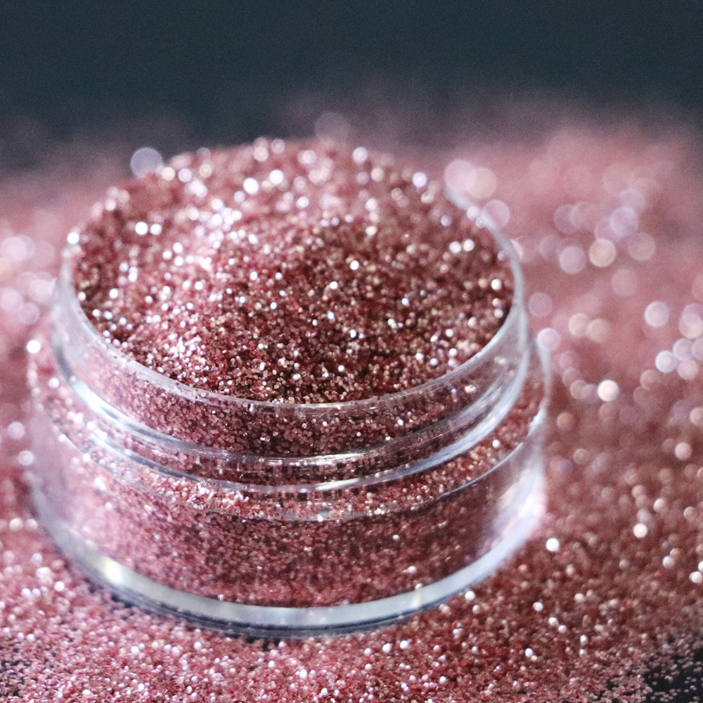 Factory price acrylic reflective nail glitter pigment powder for eyeshadow face makeup nail art paint epoxy resin slime