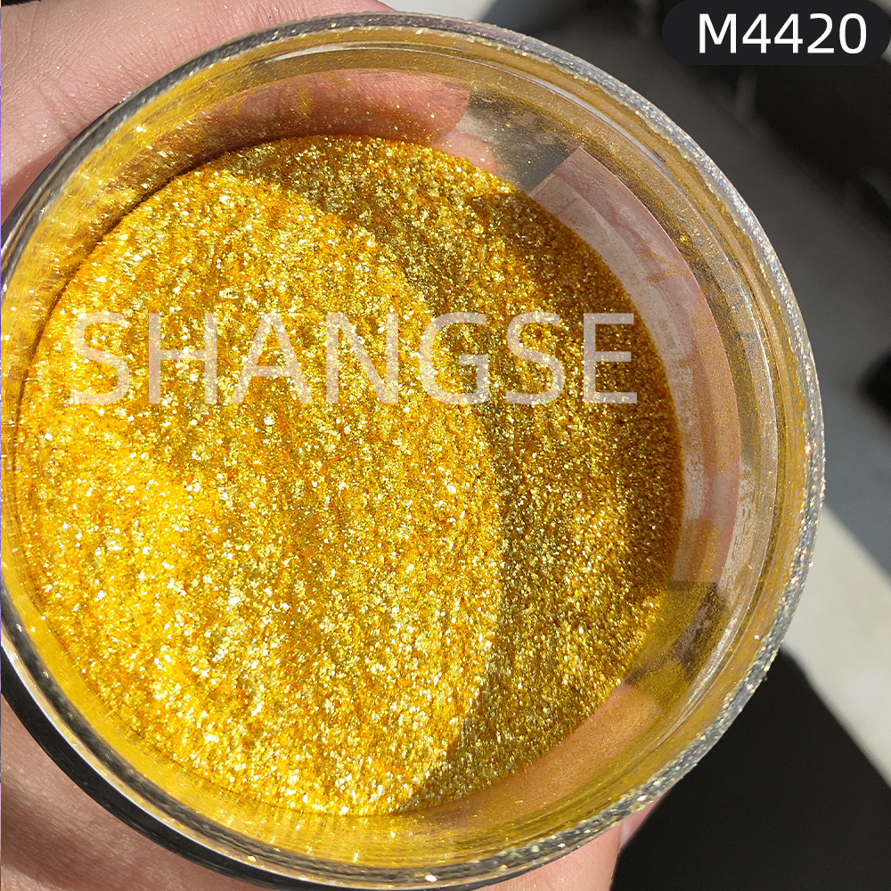 Cosmetic Diamond Effect Iridescent Glitter Super Sparkle Loose  Pearl Pigment for Nail Art, Craft