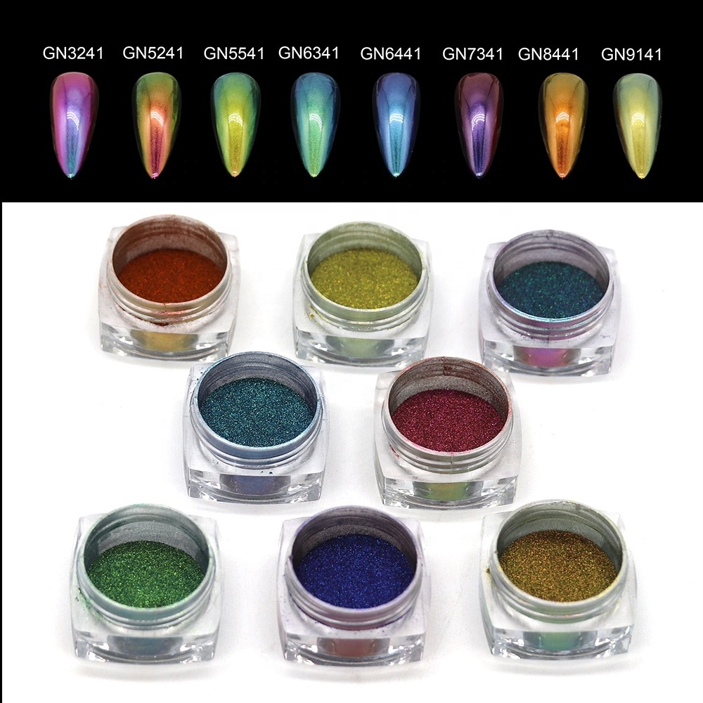 luster dust Color eyeshadow pigment Shifting Duochrome nail pigment powder