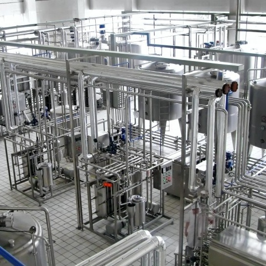 aseptic carton box UHT milk filling machine uht milk production line