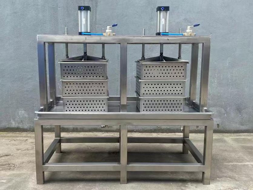 Customized cheese vat machine