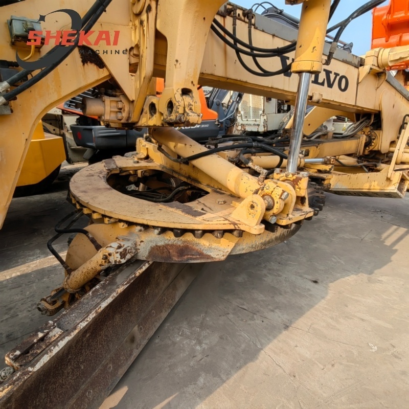 Used Construction Machinery Machine Volvo g740 Wheel Grader 15 Ton Land Grader In Shanghai