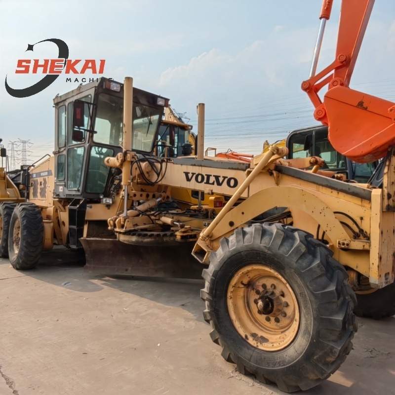 Used Construction Machinery Machine Volvo g740 Wheel Grader 15 Ton Land Grader In Shanghai