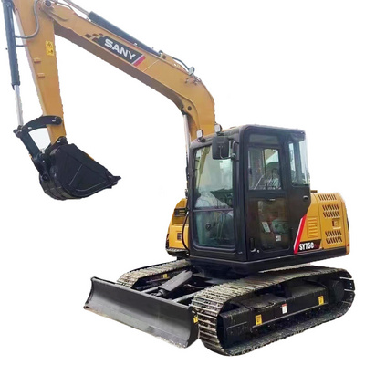 Sale Used High Quality Hydraulic Mini Used Excavator  Sany sy75c 7 Ton