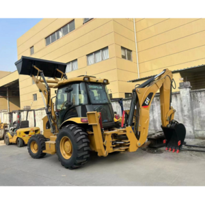 Used Backhoe Loader Manufacturers Direct Sale Towable Backhoe Caterpillar Backhoe 420F for Sale