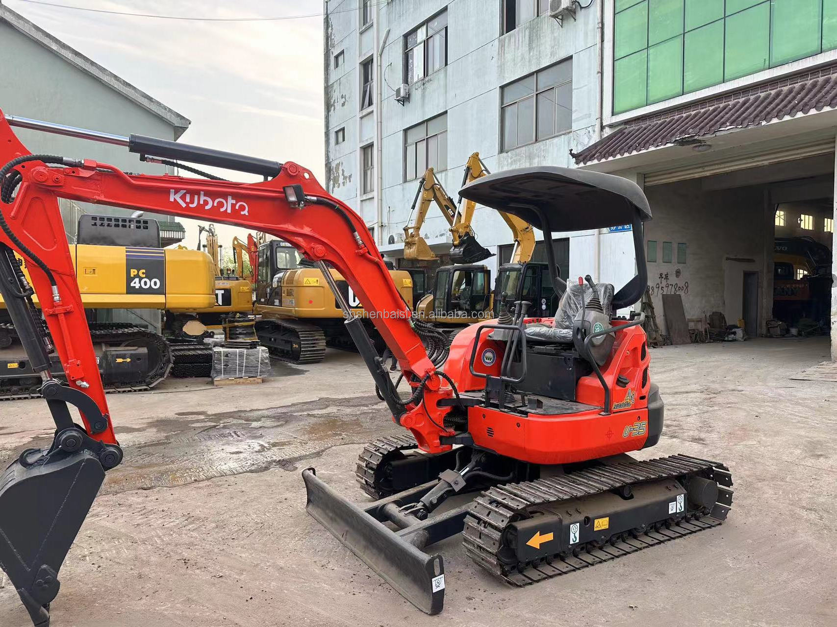 Second-hand low price Kubota U35 excavators