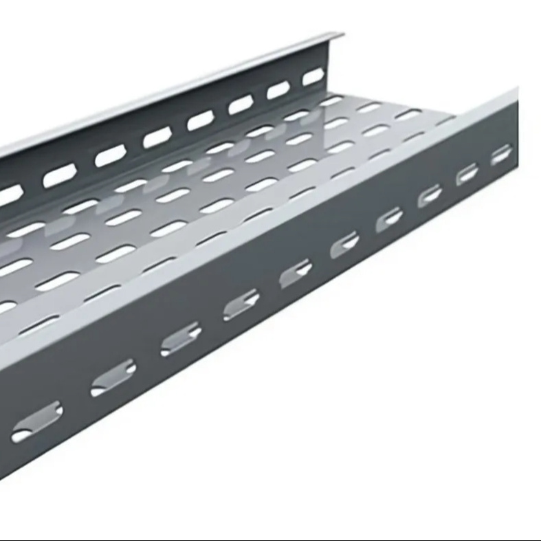 Separate cable tray strong and weak current partition galvanized stainless steel aluminum alloy spray fiberglass fiber reinforce