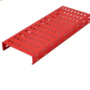 Separate cable tray strong and weak current partition galvanized stainless steel aluminum alloy spray fiberglass fiber reinforce