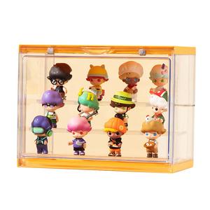 Blind Box storage display stand hand-made Pop Mart transparent acrylic doll box doll Lego box