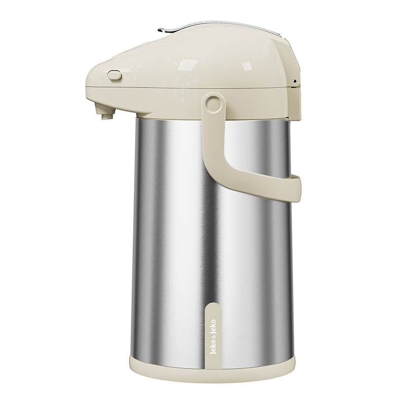 Jeko&Jeko 102 Oz Vacuum Insulated Lever-Action Airpots For Coffee To Keep Hot/Cold Retention