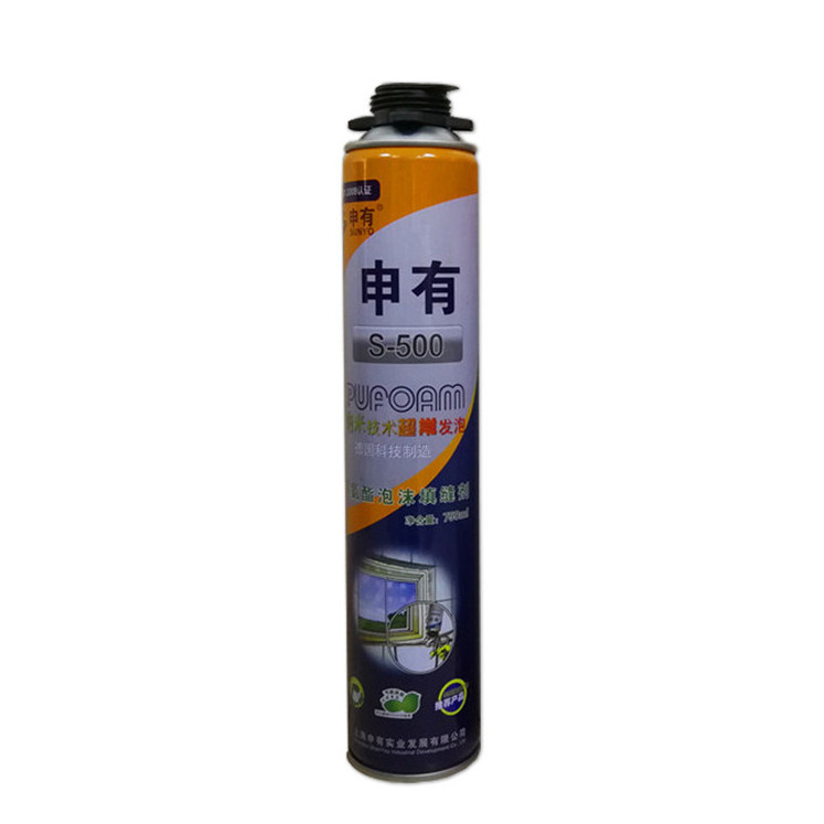 Wholesale Waterproof Construction Polyurethanet Expanding Foam Spray Insulation Clear Glass Glue Adhesive Silicone Sealant