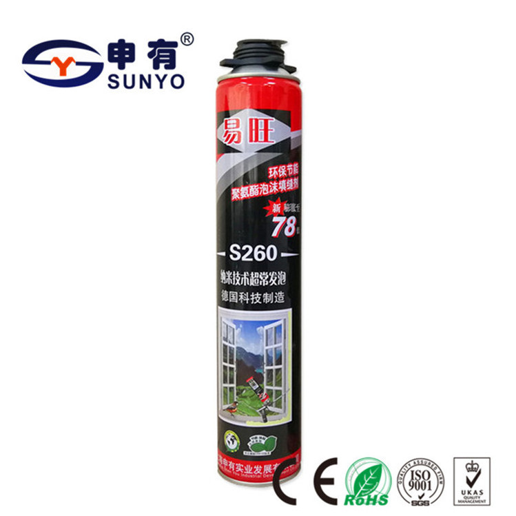 Wholesale 750ml expansion joint caulk concrete filler PU foam