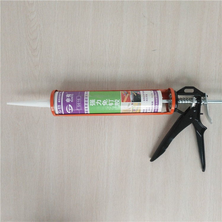 Liquid nail free sealant construction adhesive