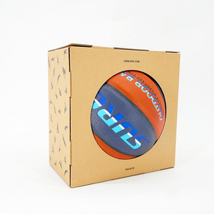 Factory Custom Size Basketball Box Corrugated Soccer Ball Football Packaging Box