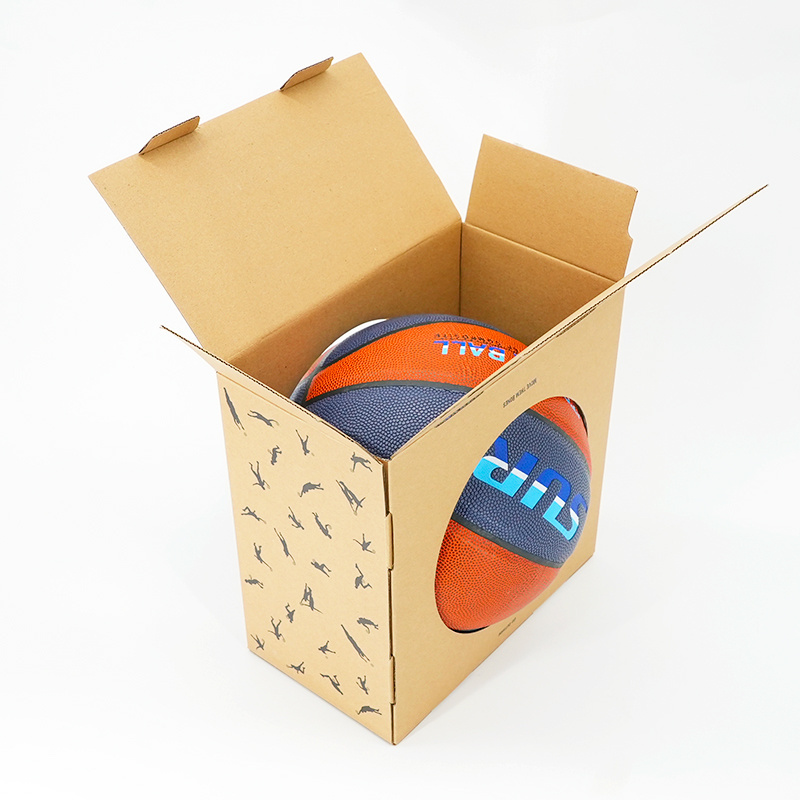 Factory Custom Size Basketball Box Corrugated Soccer Ball Football Packaging Box