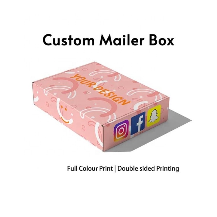 Logo Printing Hard Shipping Boxes Hat Cloth Packaging Black Shipping Mailer box from Jas