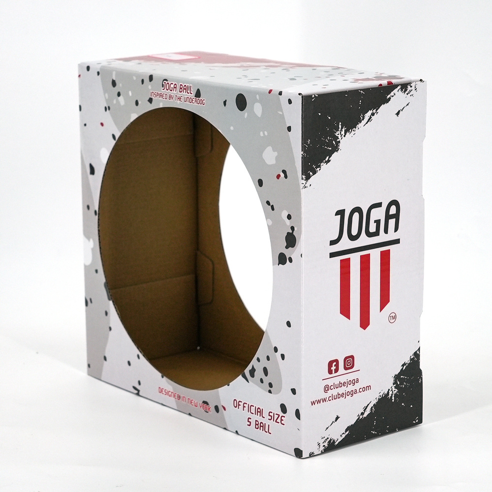 Personalized Size 3 4 5 Soccer Ball Football Packaging Box Sport Ball Carton Box for Basketball Display