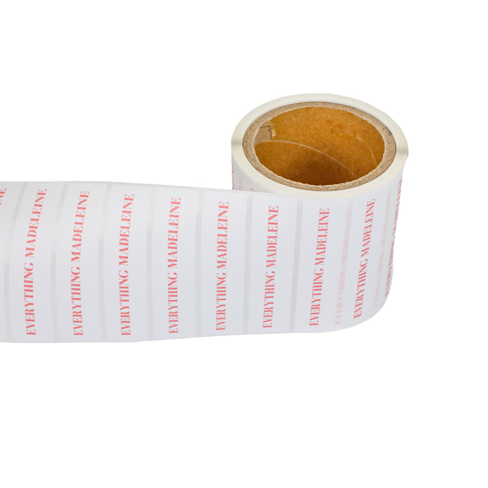 Manufacturers Custom Private Brand Name Printing Logo Adhesive Waterproof Roll Labels Stickers for Packaging