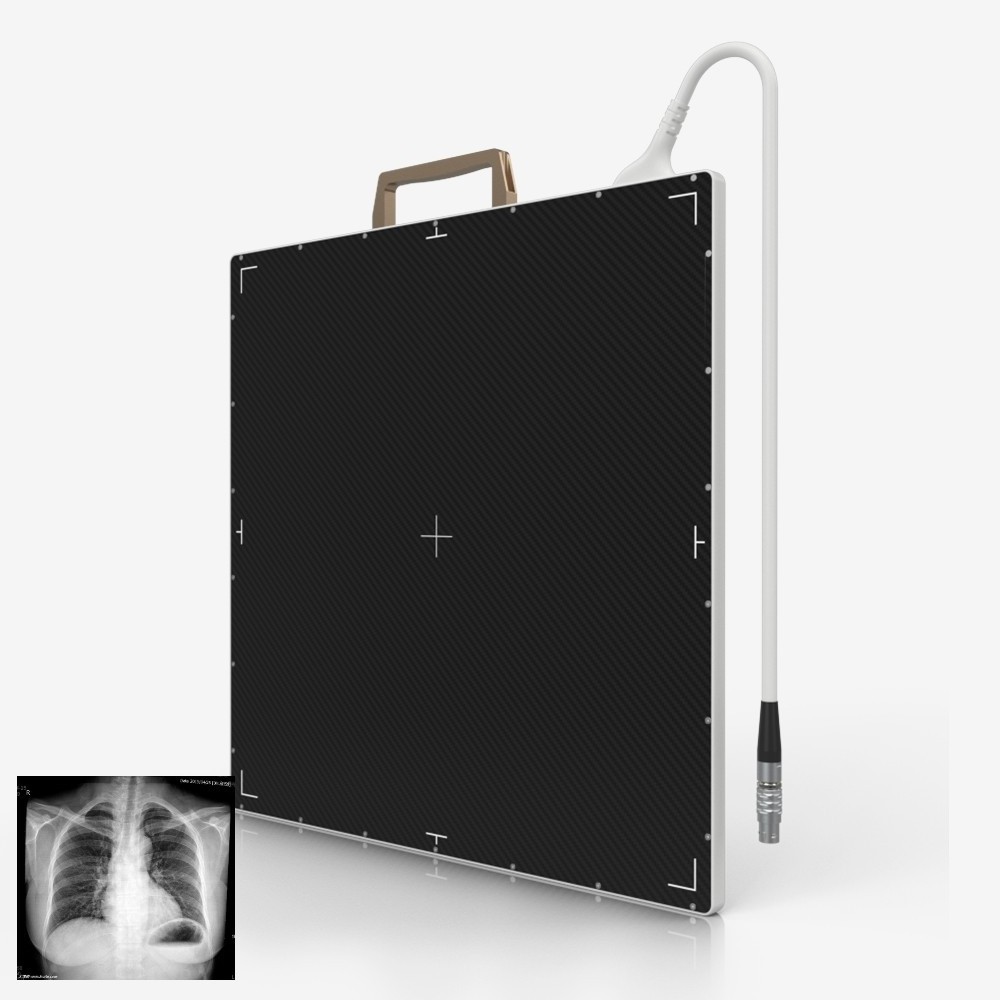 17*17 inch Portable Digital Radiography X Ray Flat Panel Detector for X Ray Machine