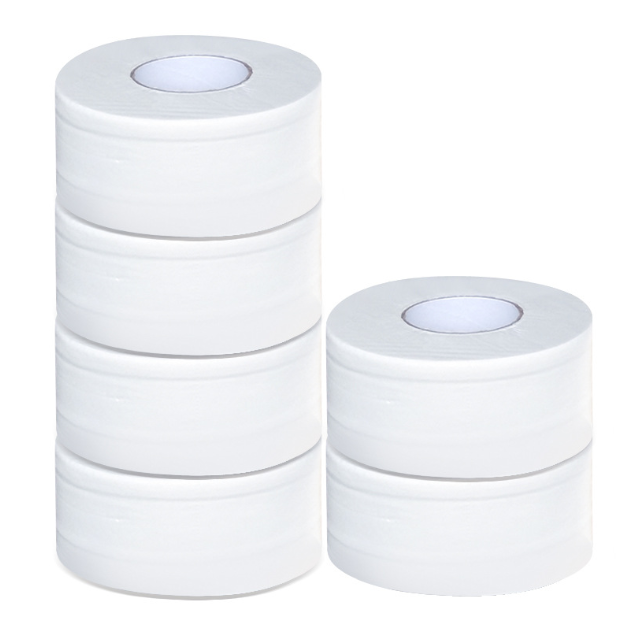 Large tray paper box 6 rolls *450g toilet paper wholesale commercial roll paper 3 ply tissue factory direct sales