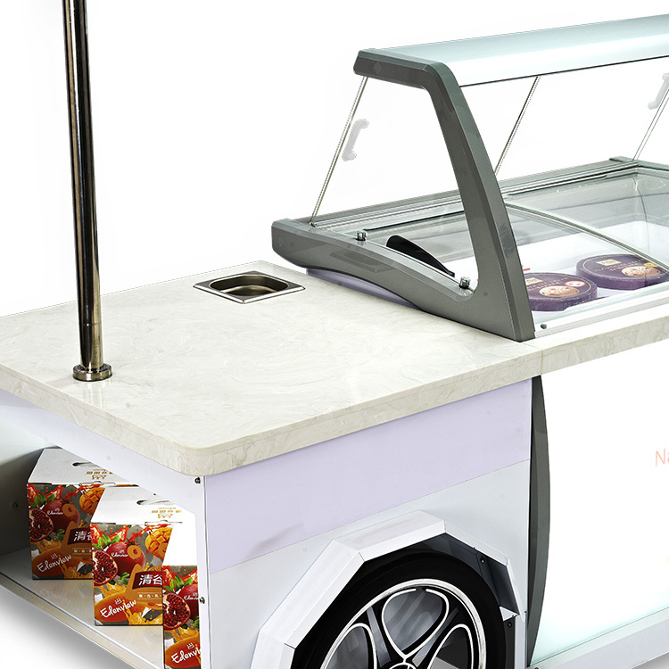 Mini Food Cart Trailer for Sale Mobile Buffet Fast Food Car