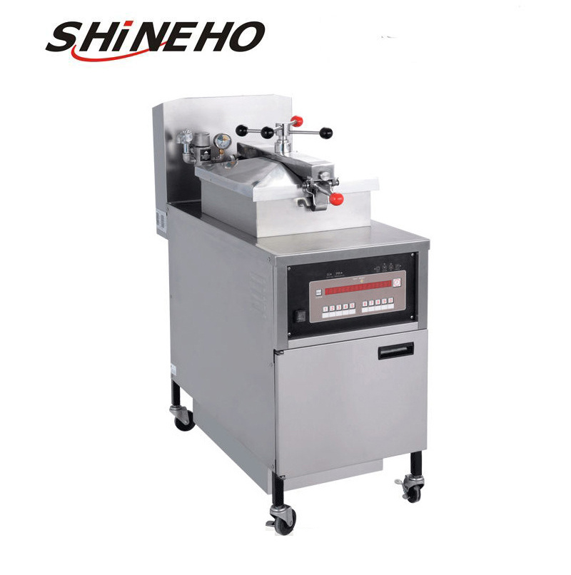 P007 broasted chicken machine/henny penny pressure fryer/kfc chicken frying machine