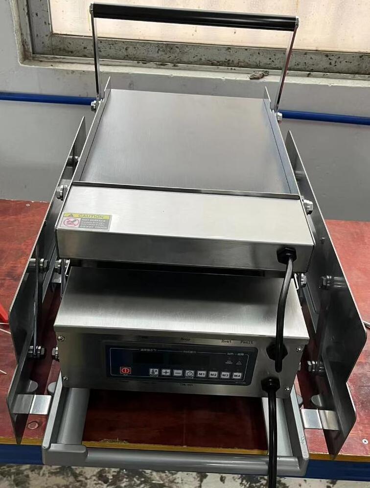 Shineho panini toaster burger burger king machine Bun Toaster Fast Food Restaurant 3 Layers Hamburger Toaster For Sale