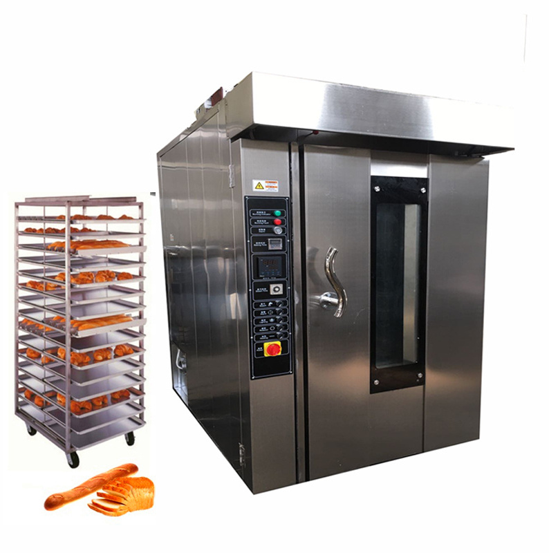 Commercial Industrial Professional  Bread Bakery Machine Gas /Electirc Horno Rotativo Para Panaderia Pizza Rack Rotary Oven