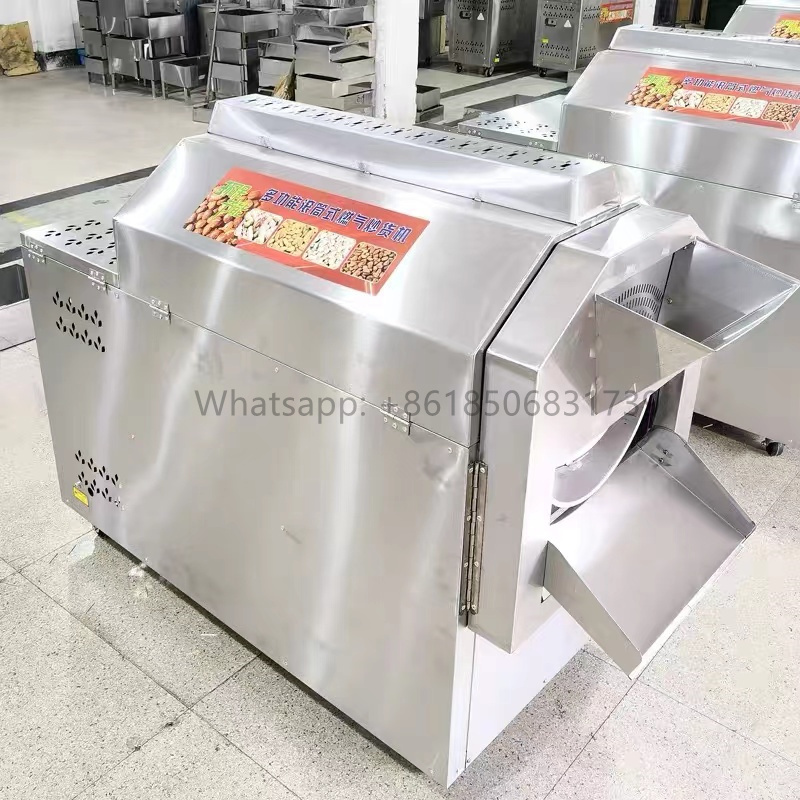 Nuts Roaster Roasting Machine Seeds Nuts Wheat Corn Roaster Peanut Roasting Machine